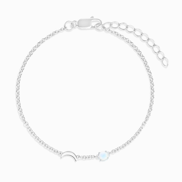 Armband Luna Månsten Silver